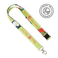 LANYARD IN POLIESTERE MADE IN EUROPE